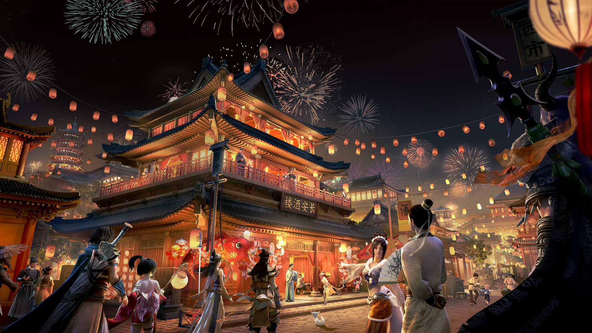 客户端古风网游2022画面最美古风网游
